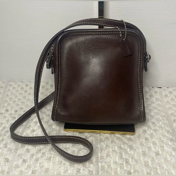 Vintage Coach Bellini Leather Crossbody - Picture 1 of 9